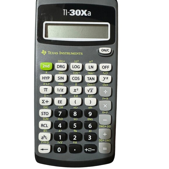 Texas Instruments Ti-30Xa Calculator  - Works - Picture 4 of 6